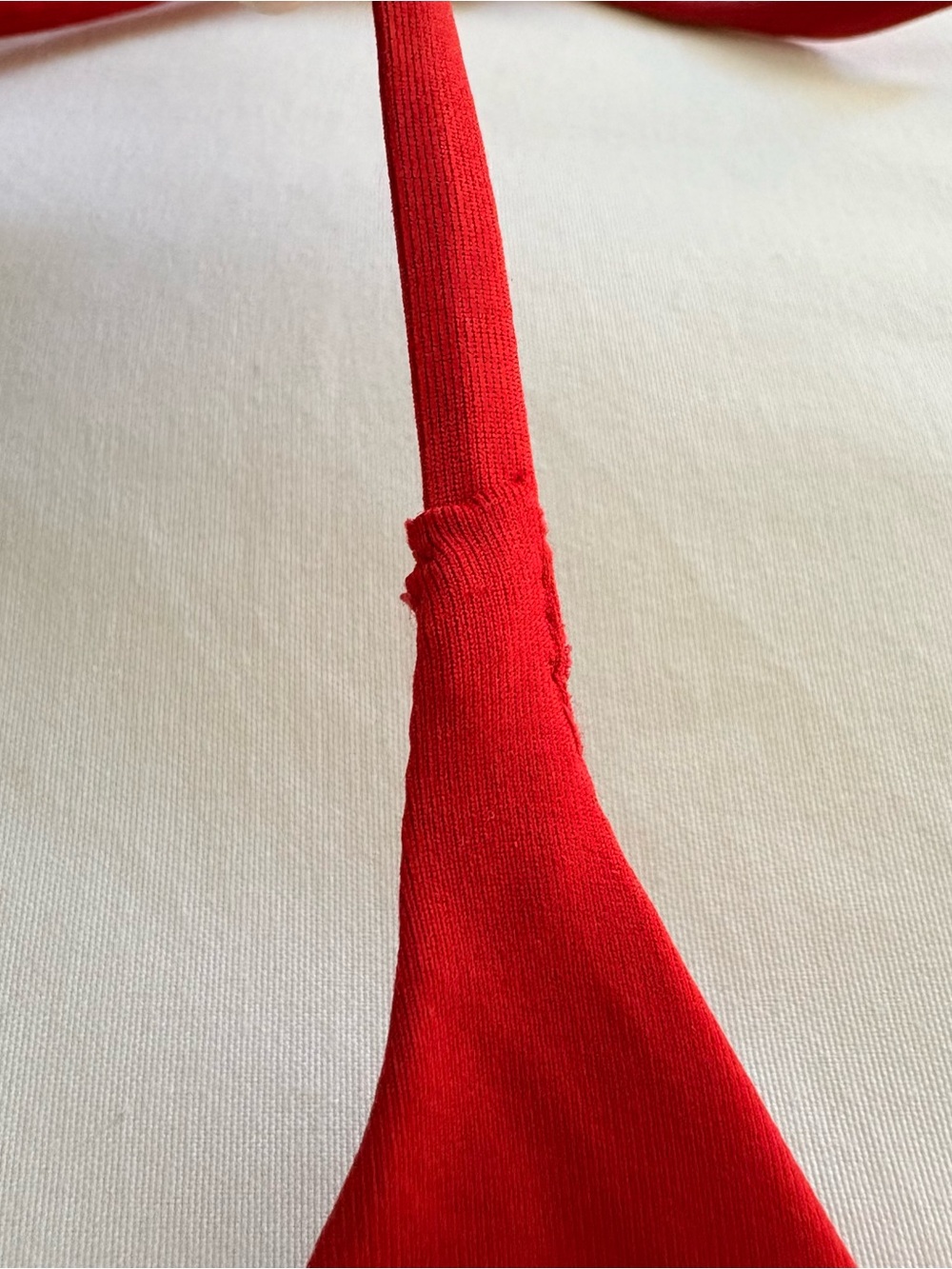 Aviator Nation Red Triangle Bikini Top - Picture 4 of 4